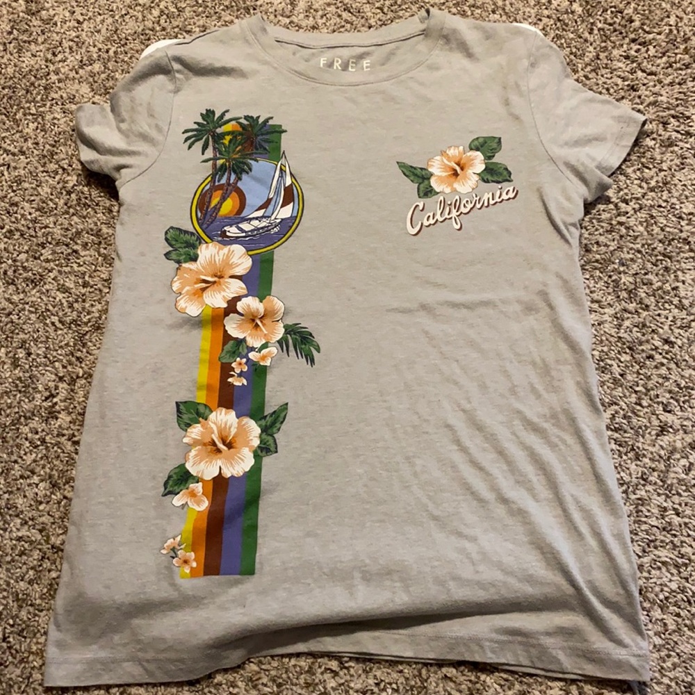 Gray shirt sleeve